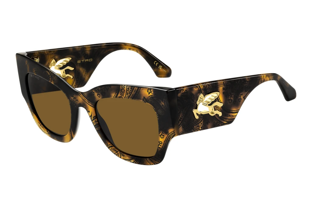 Etro ETRO 0076/S H7P/70 BROWNPATTERN HAVANA Etro ETRO 0076/S H7P/70 BROWNPATTERN HAVANA