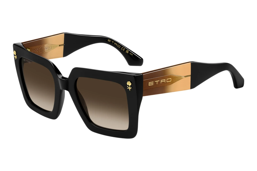 Etro ETRO 0089/S 807/HA BROWN SHADEDBLACK Etro ETRO 0089/S 807/HA BROWN SHADEDBLACK