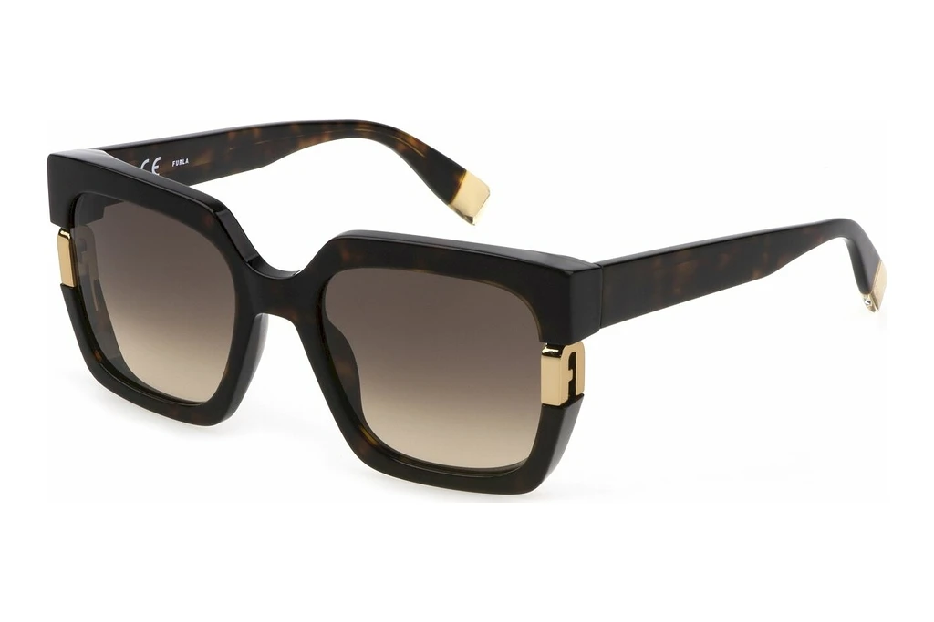 Furla   SFU624 0722 BROWN GRADIENTSHINY DARK HAVANA Furla   SFU624 0722 BROWN GRADIENTSHINY DARK HAVANA