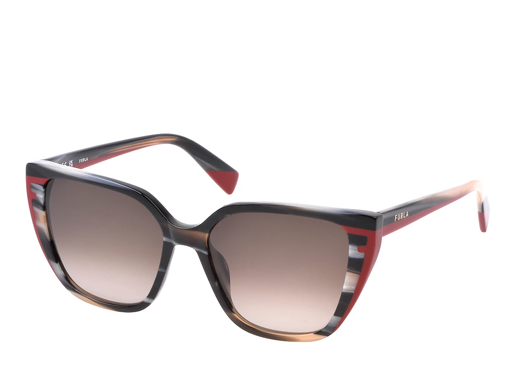 Furla   SFU782 05GZ BROWN GRADIENTBEIGE HORN+BLACK Furla   SFU782 05GZ BROWN GRADIENTBEIGE HORN+BLACK
