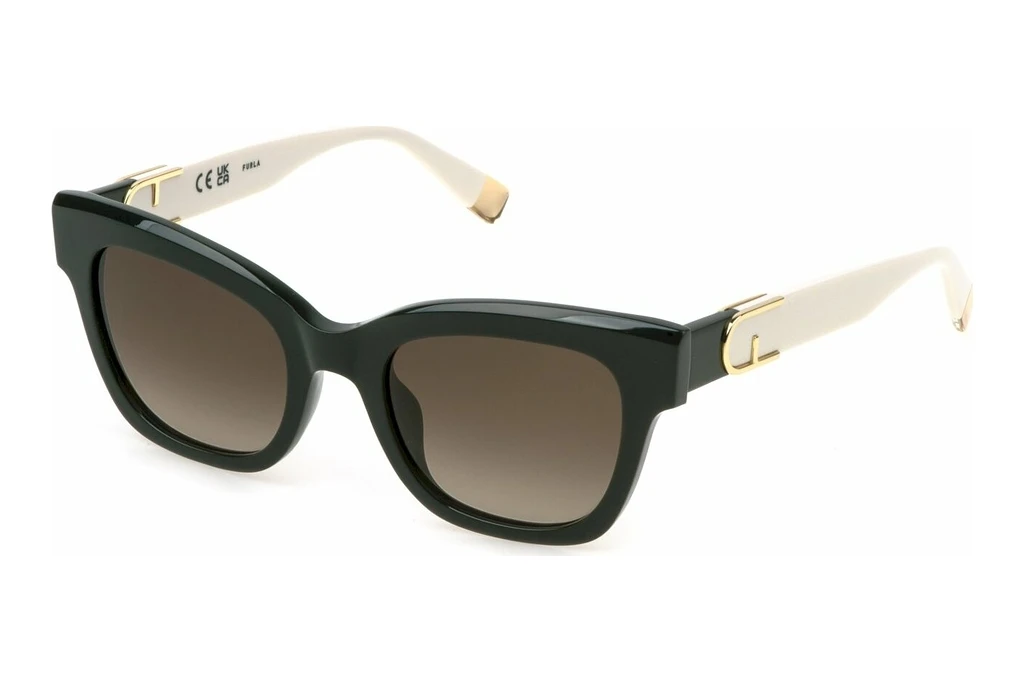 Furla SFU814V 06WT BROWN GRADIENTSHINY DARK GREEN Furla SFU814V 06WT BROWN GRADIENTSHINY DARK GREEN