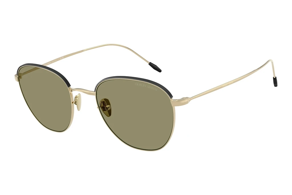 Giorgio Armani   AR6048 30132A GreenPale Gold/Matte Black Giorgio Armani   AR6048 30132A GreenPale Gold/Matte Black