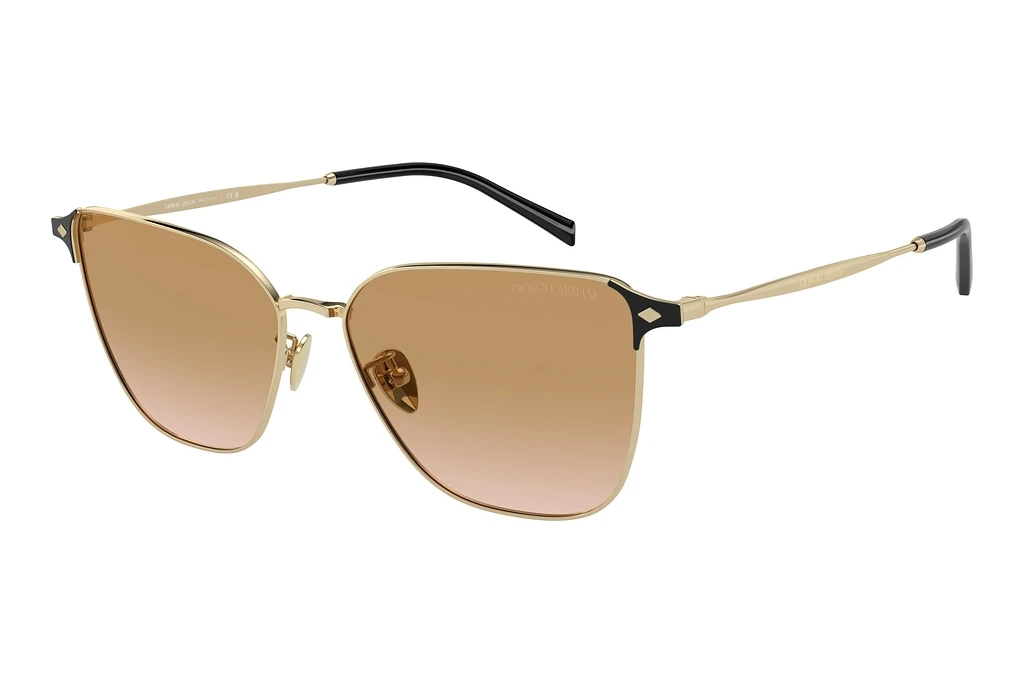 Giorgio Armani   AR6155 301313 Gradient BrownPale Gold Giorgio Armani   AR6155 301313 Gradient BrownPale Gold