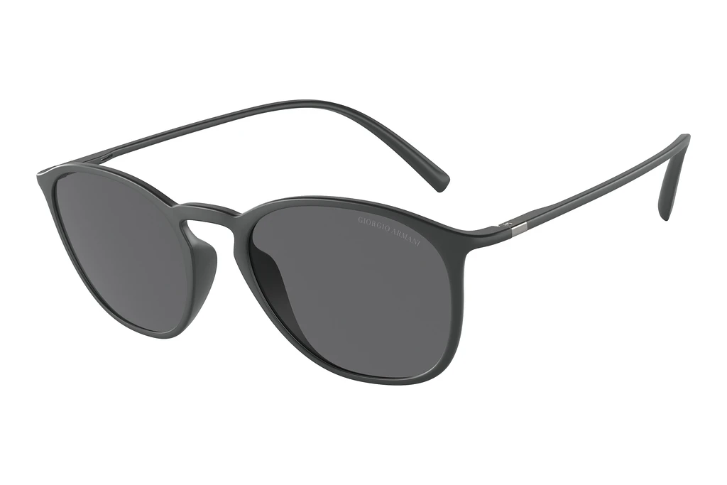 Giorgio Armani   AR8186U 506081 Polarized Dark GreyMatte Grey Giorgio Armani   AR8186U 506081 Polarized Dark GreyMatte Grey