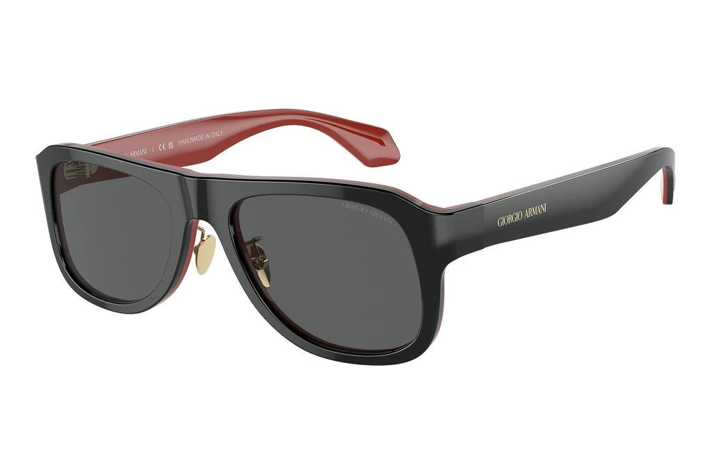 Giorgio Armani   AR8209 6069B1 Dark GreyBlack/Red Inside Giorgio Armani   AR8209 6069B1 Dark GreyBlack/Red Inside