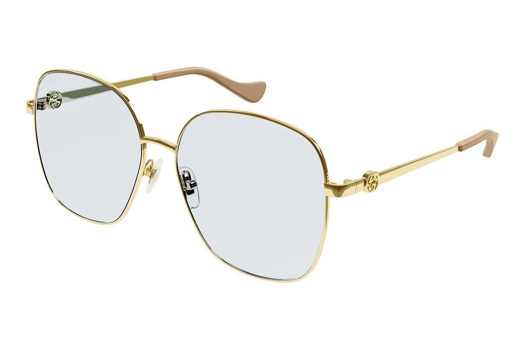 Gucci GG1089SA 004 LIGHT BLUEGOLD Gucci GG1089SA 004 LIGHT BLUEGOLD