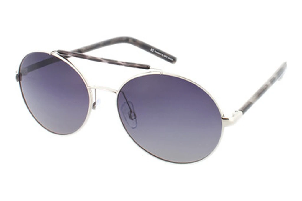 HIS Eyewear   HP74107 2 grey gradient POLsilver HIS Eyewear   HP74107 2 grey gradient POLsilver