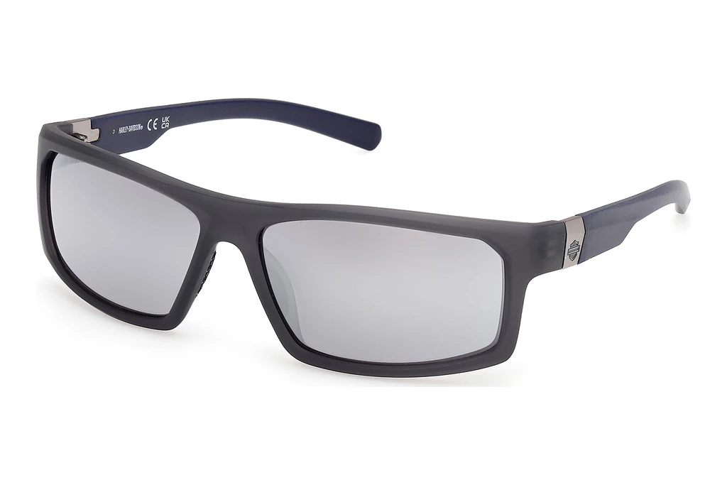 Harley-Davidson HD00023 20X blau verspiegeltMatt Grau Harley-Davidson HD00023 20X blau verspiegeltMatt Grau