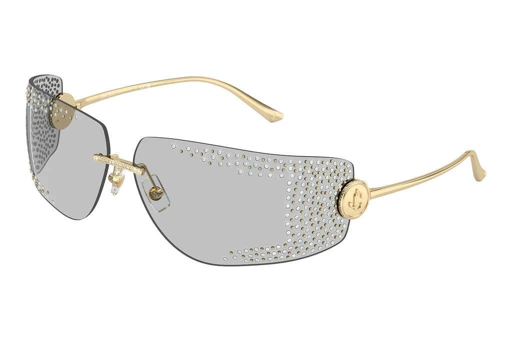 Jimmy Choo   JC4009B 300687 Light GreyPale Gold Jimmy Choo   JC4009B 300687 Light GreyPale Gold