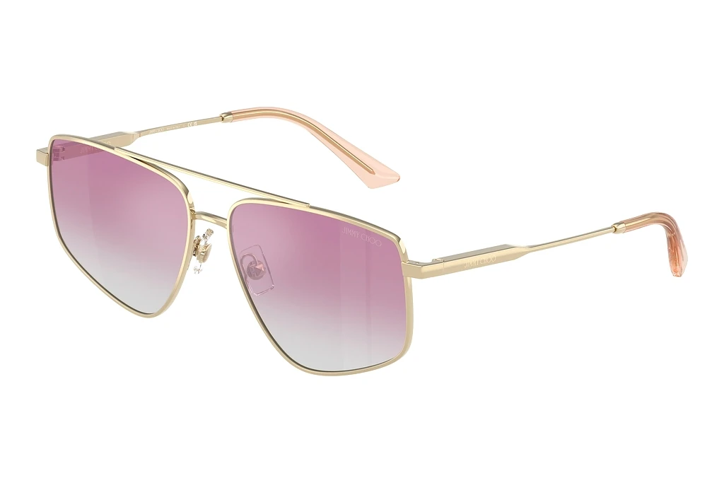 Jimmy Choo   JC4011 300658 Clear Gradient Fuxia Mirror SilverPale Gold Jimmy Choo   JC4011 300658 Clear Gradient Fuxia Mirror SilverPale Gold