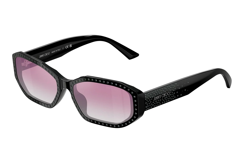 Jimmy Choo   JC5021BU 505458 Clear Gradient Fuxia Mirror SilverBlack/Silver Night Jimmy Choo   JC5021BU 505458 Clear Gradient Fuxia Mirror SilverBlack/Silver Night