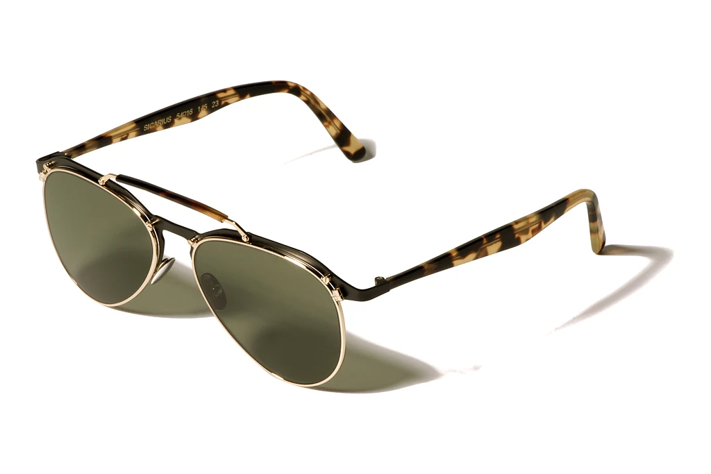 L.G.R SICARIUS 23-2713 Green g15 (Base 2)Black Matt / Havana Tartarugato L.G.R SICARIUS 23-2713 Green g15 (Base 2)Black Matt / Havana Tartarugato