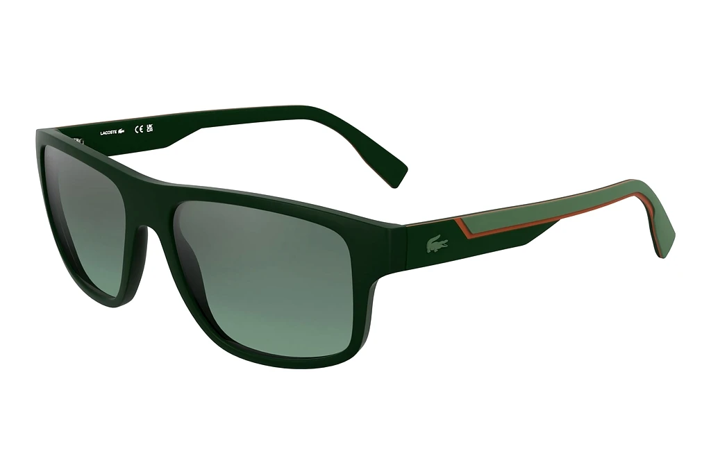Lacoste   L6057S 301 GREEN MATTE GREEN Lacoste   L6057S 301 GREEN MATTE GREEN