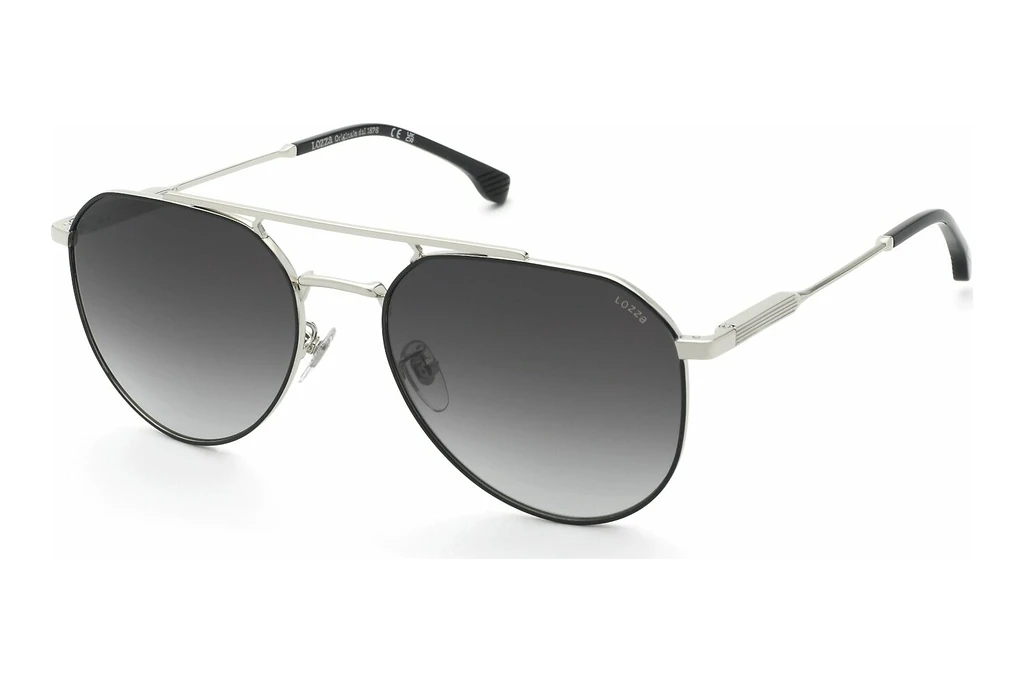 Lozza   SL2435 0K07 SMOKE GRADIENTSHINY PALLADIUM W/SEMI MATT BLACK PARTS Lozza   SL2435 0K07 SMOKE GRADIENTSHINY PALLADIUM W/SEMI MATT BLACK PARTS