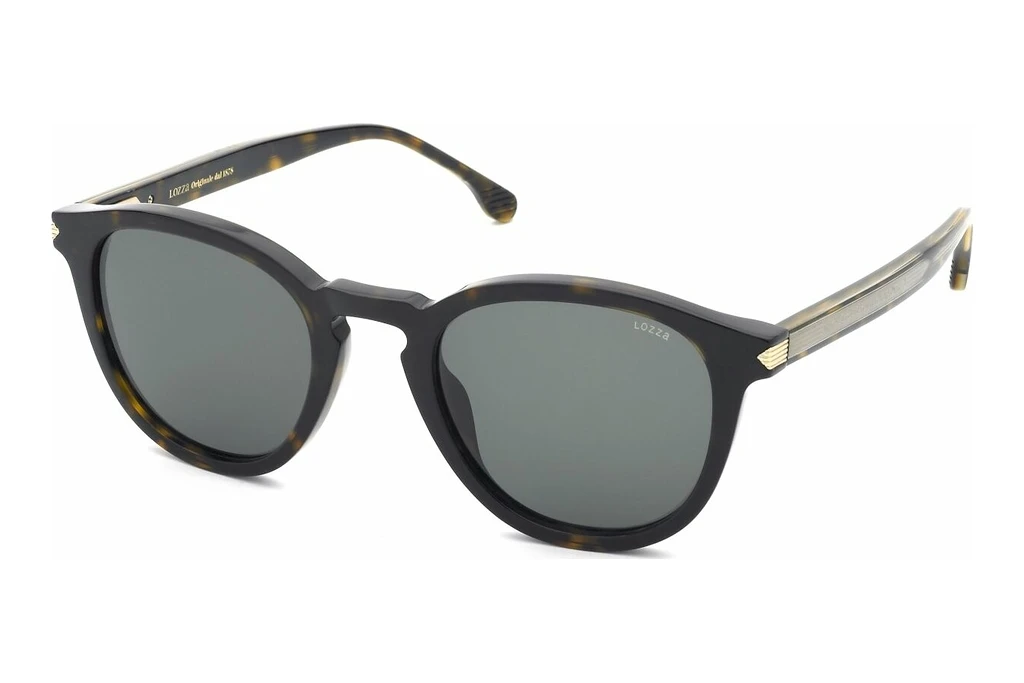 Lozza SL4373 0722 GREENSHINY DARK HAVANA Lozza SL4373 0722 GREENSHINY DARK HAVANA