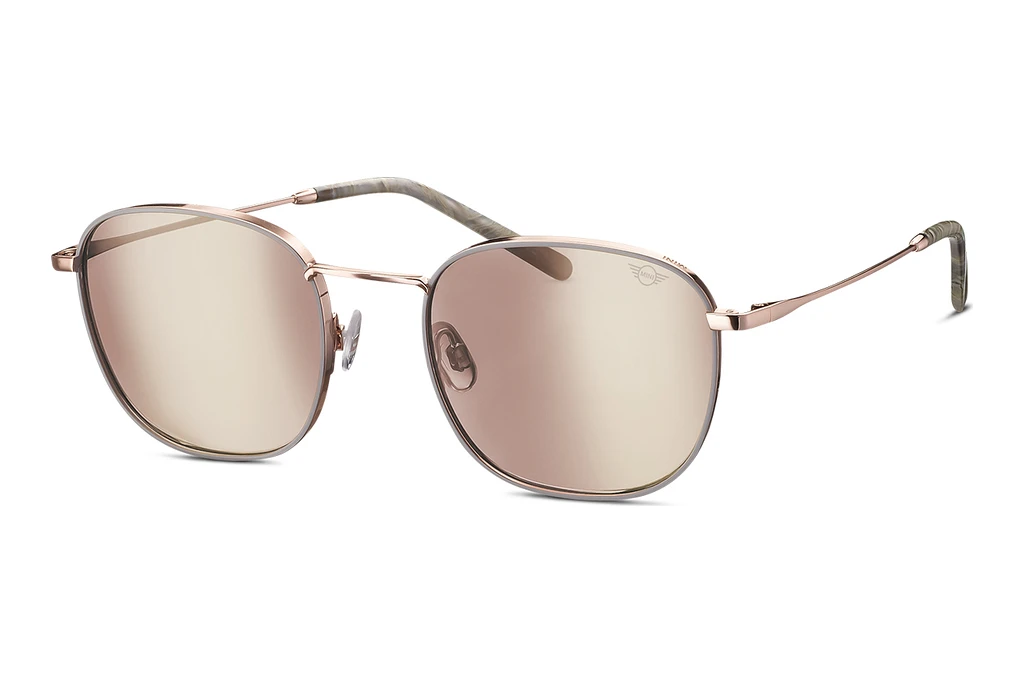 MINI Eyewear MI 745006 32 rot / rosa / violettgrau / gun MINI Eyewear MI 745006 32 rot / rosa / violettgrau / gun