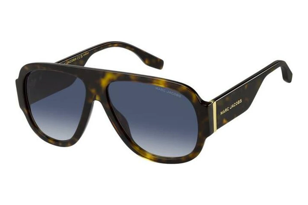 Marc Jacobs   MARC 843/S 086/08 DK BLUE SHADEDHAVANNA Marc Jacobs   MARC 843/S 086/08 DK BLUE SHADEDHAVANNA