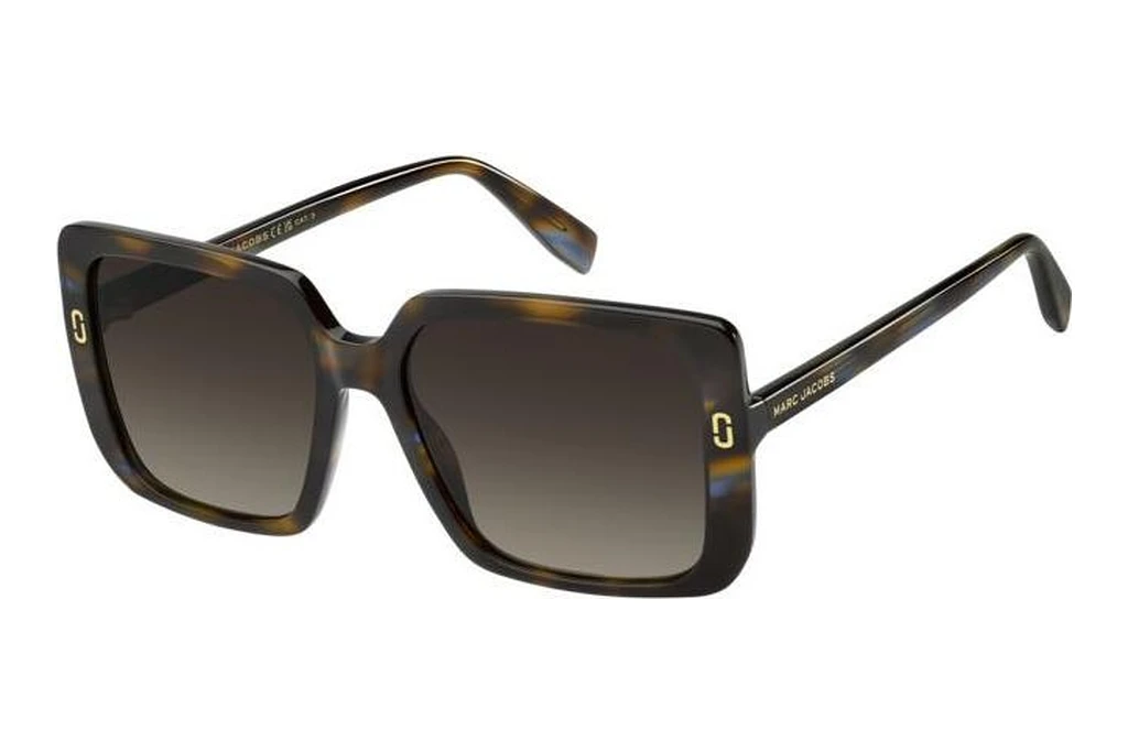Marc Jacobs   MJ 1121/S IWF/HA BROWN SHADEDHORN Marc Jacobs   MJ 1121/S IWF/HA BROWN SHADEDHORN