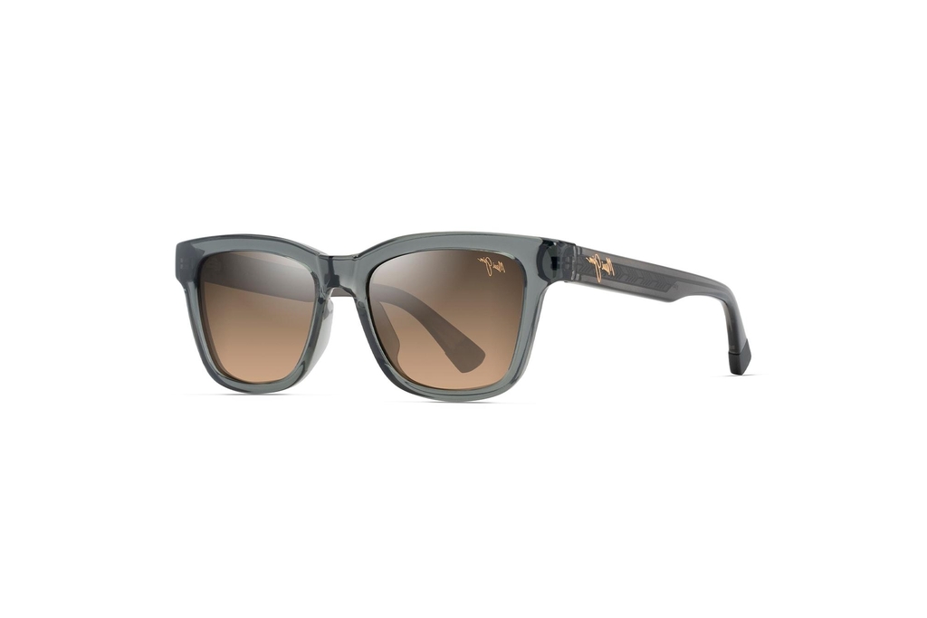 Maui Jim Hanohano HS644-14 HCL® BronzeShiny Trans Dark Grey Maui Jim Hanohano HS644-14 HCL® BronzeShiny Trans Dark Grey