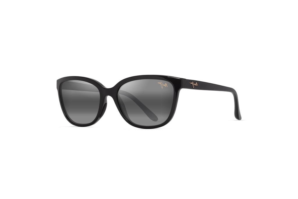 Maui Jim Honi 758-02 Neutral GreyShiny Black Maui Jim Honi 758-02 Neutral GreyShiny Black