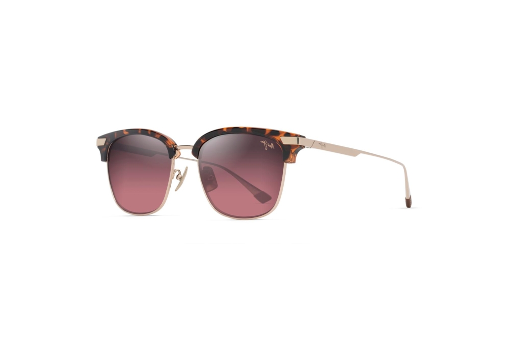 Maui Jim Kalaunu AF RS629-10A Maui Rose®Shiny Dark Havana w/Gold Maui Jim Kalaunu AF RS629-10A Maui Rose®Shiny Dark Havana w/Gold