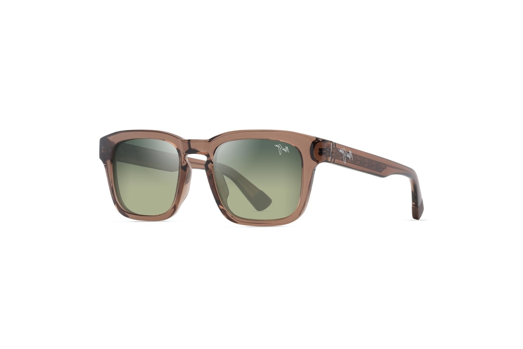 Maui Jim Maluhia HTS643-01 Maui HT™Shiny Trans Light Brown Maui Jim Maluhia HTS643-01 Maui HT™Shiny Trans Light Brown