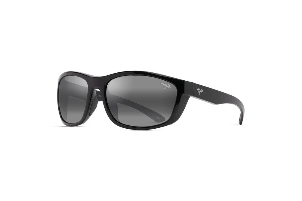 Maui Jim Nuu Landing 869-02 Neutral GreyBlack Gloss w/Black Rubber Maui Jim Nuu Landing 869-02 Neutral GreyBlack Gloss w/Black Rubber