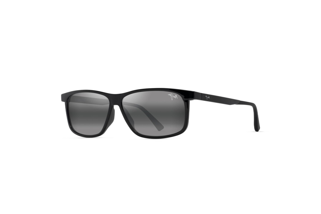 Maui Jim Pulama 618-02 Neutral GreyShiny Black Maui Jim Pulama 618-02 Neutral GreyShiny Black