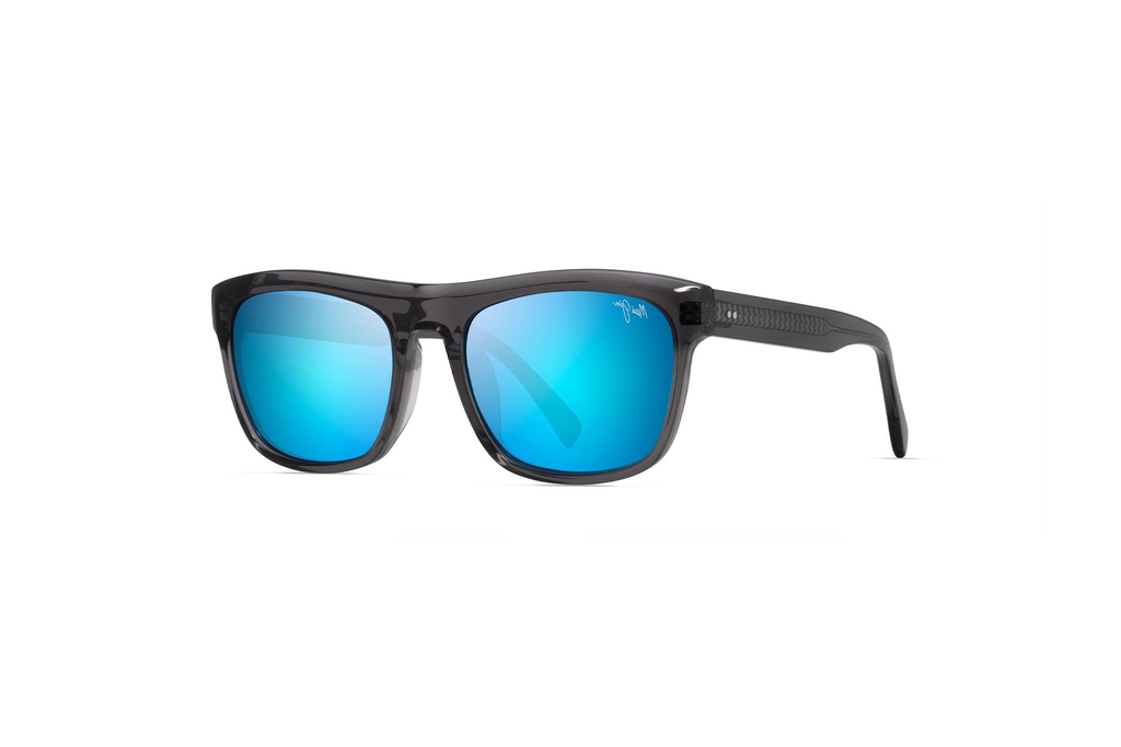 Maui Jim S-Turns B872-14 Blue HawaiiDark Translucent Grey Maui Jim S-Turns B872-14 Blue HawaiiDark Translucent Grey