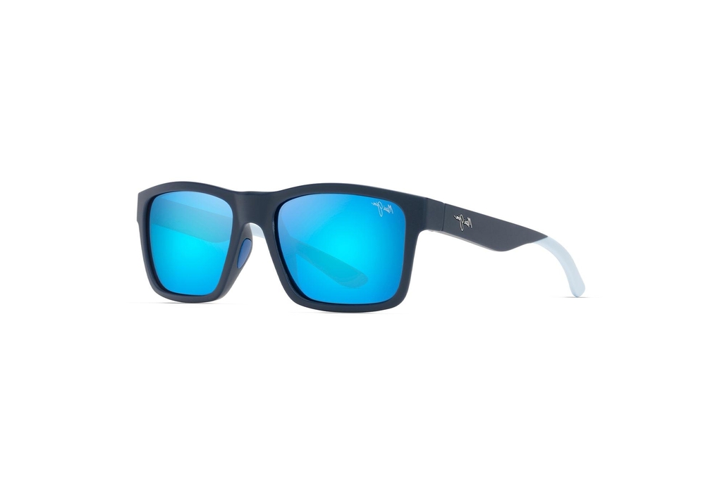 Maui Jim The Flats B897-03 Blue HawaiiNavy w/Light Blue Int Maui Jim The Flats B897-03 Blue HawaiiNavy w/Light Blue Int