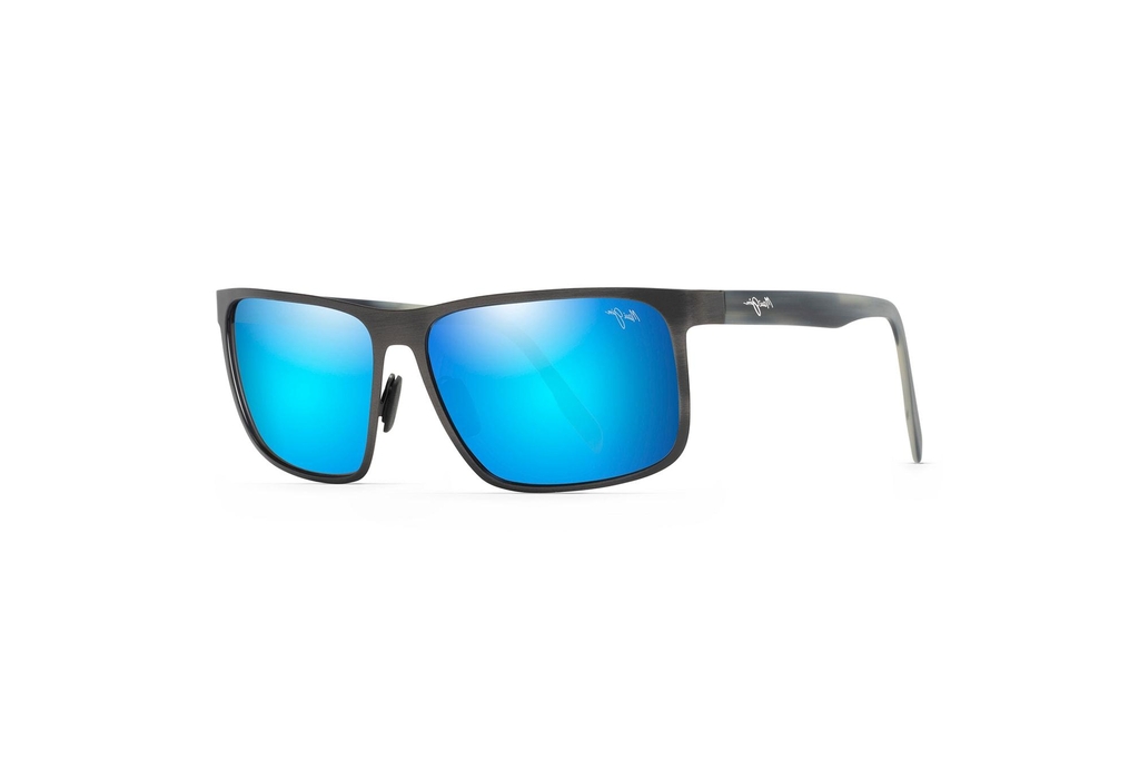 Maui Jim   Wana B846-02C Blue HawaiiBrushed Dark Gunmetal Maui Jim   Wana B846-02C Blue HawaiiBrushed Dark Gunmetal
