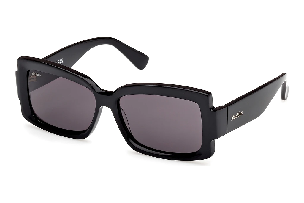 Max Mara   MM0140 01A grauGlänzend Schwarz Max Mara   MM0140 01A grauGlänzend Schwarz