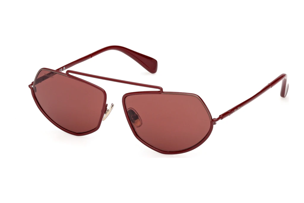Max Mara MM0165 69S bordeauxBordeaux Glänzend Max Mara MM0165 69S bordeauxBordeaux Glänzend