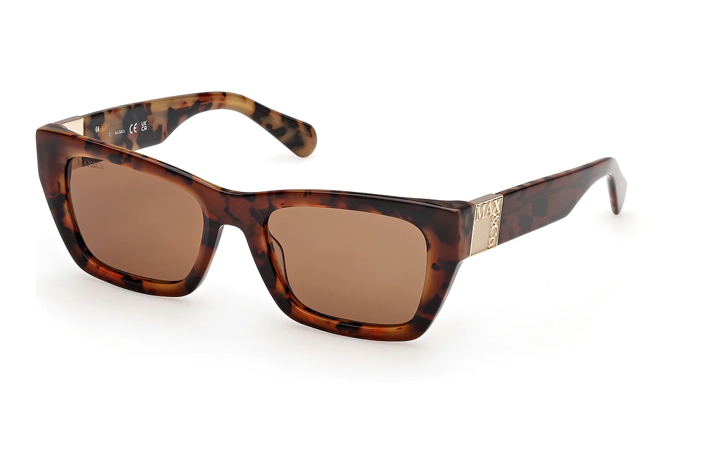 Max & Co. MO0124 52E braunDunkel Havanna Max & Co. MO0124 52E braunDunkel Havanna