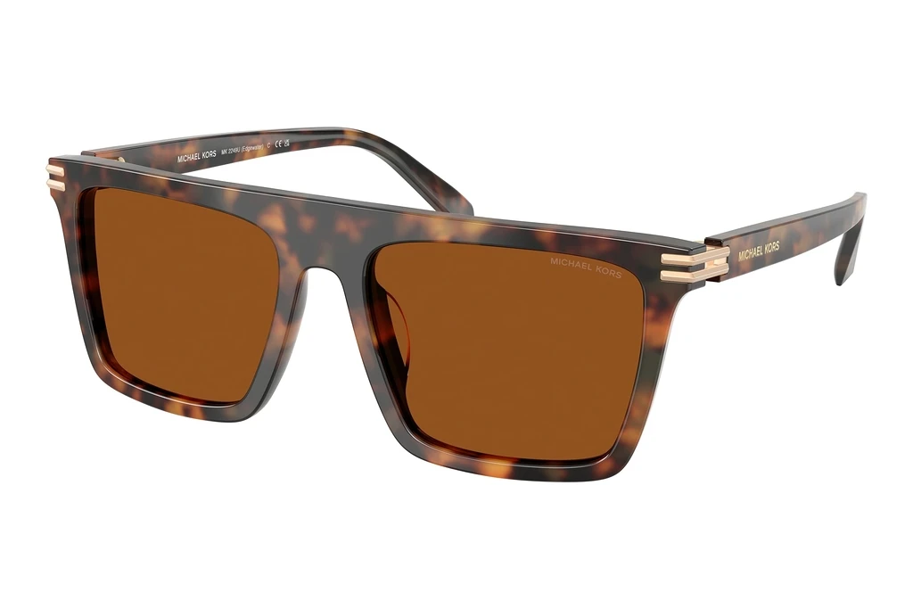 Michael Kors   MK2249U 390473 Brown SolidVintage Tortoise Michael Kors   MK2249U 390473 Brown SolidVintage Tortoise