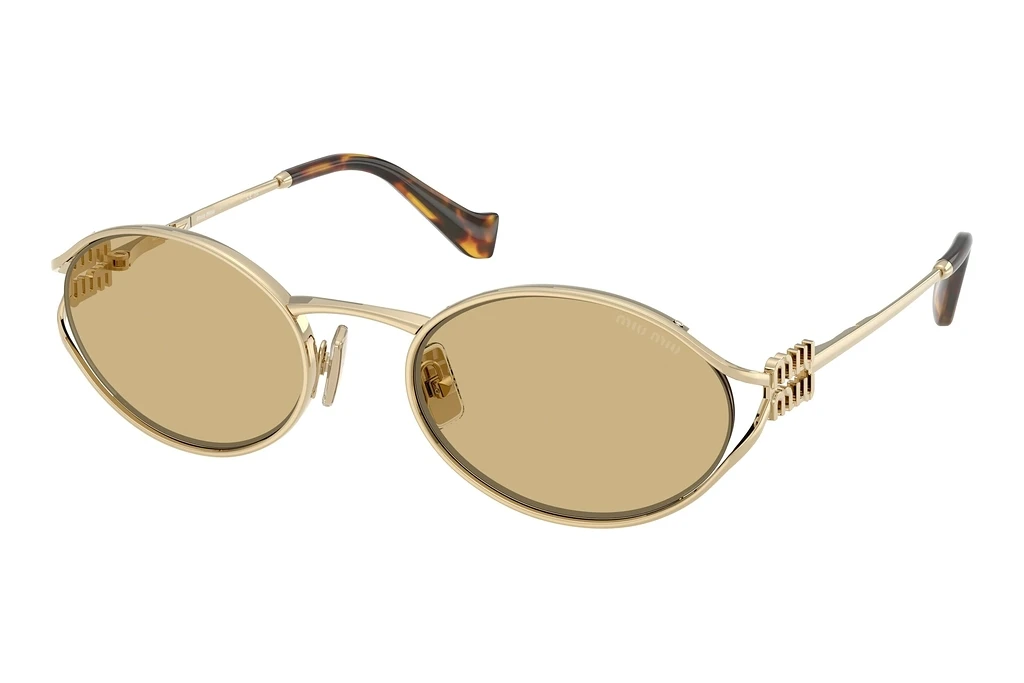 Miu Miu MU 52YS ZVN10R YellowPale Gold Miu Miu MU 52YS ZVN10R YellowPale Gold