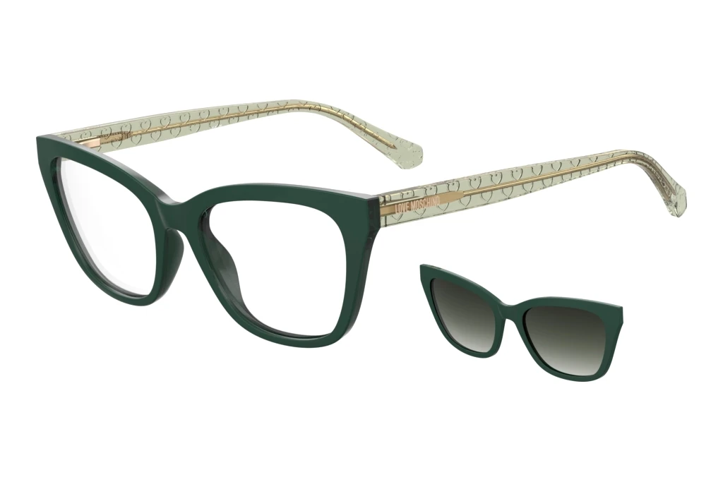 Moschino MOL071/CS 1ED/9K GREEN SHADEDGREEN Moschino MOL071/CS 1ED/9K GREEN SHADEDGREEN