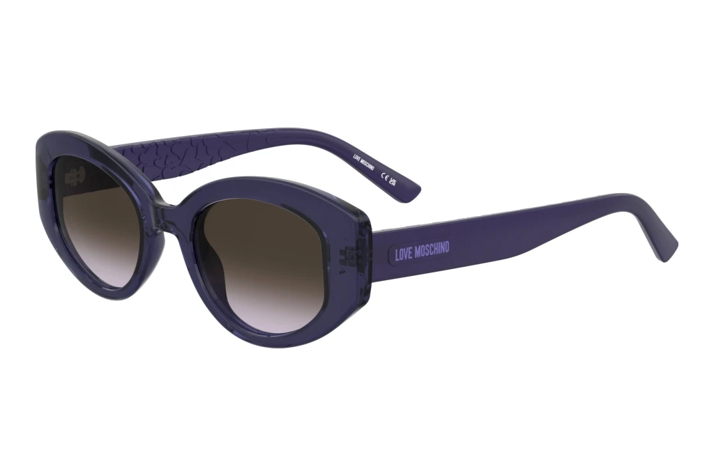 Moschino MOL105/S B3V/QR BROWN VIOLET DOUBLESHADEVIOLET Moschino MOL105/S B3V/QR BROWN VIOLET DOUBLESHADEVIOLET