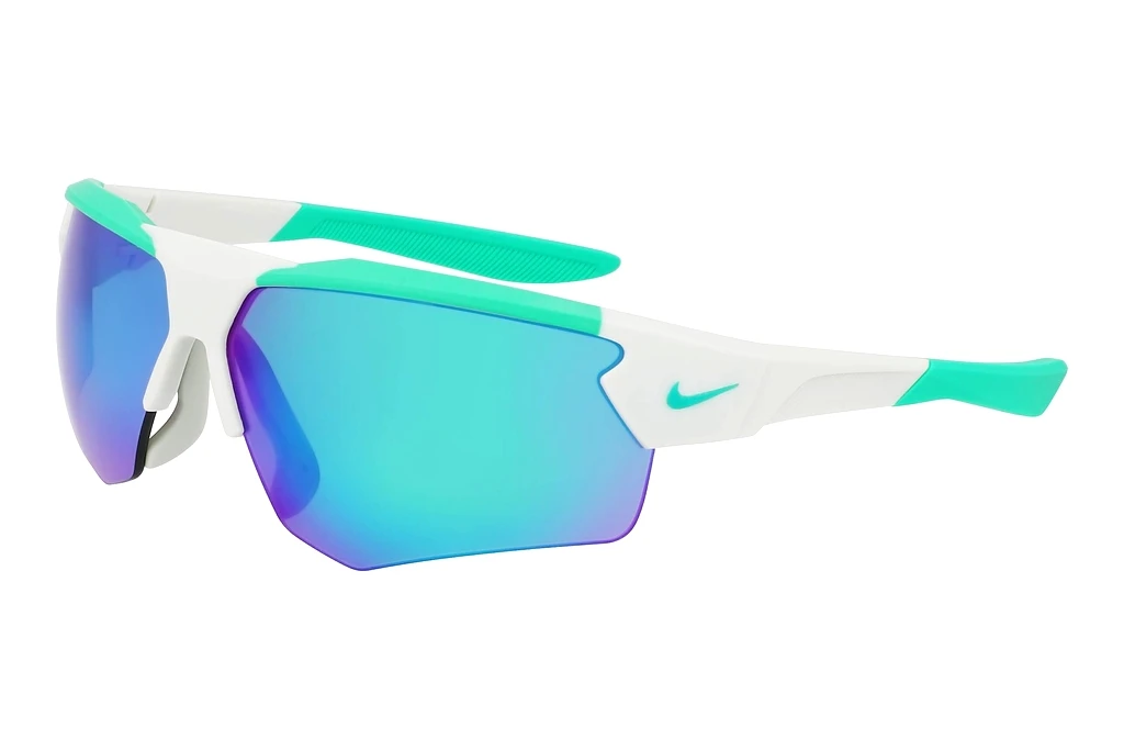 Nike NIKE CLOAK DUO EV24036 907 SILVER MATTE LIGHT SILVER / GREEN MIR Nike NIKE CLOAK DUO EV24036 907 SILVER MATTE LIGHT SILVER / GREEN MIR