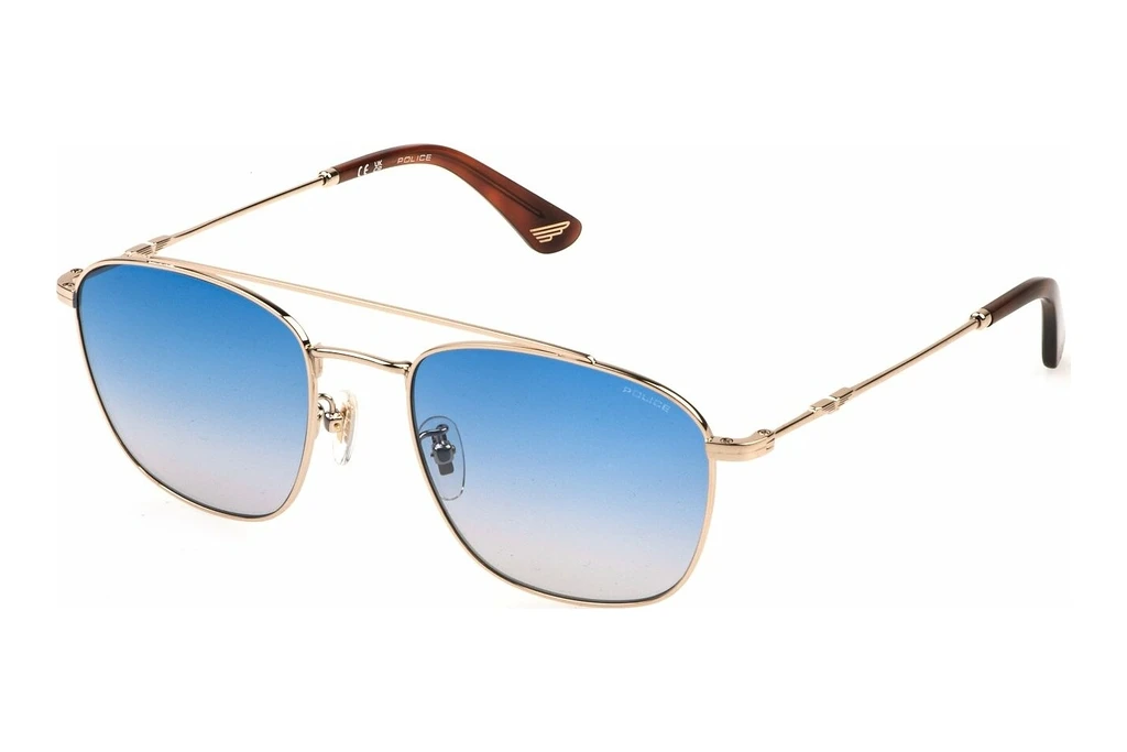 Police   SPL996 300Y BLUE GRADIENT SMOKESHINY ROSE GOLD Police   SPL996 300Y BLUE GRADIENT SMOKESHINY ROSE GOLD