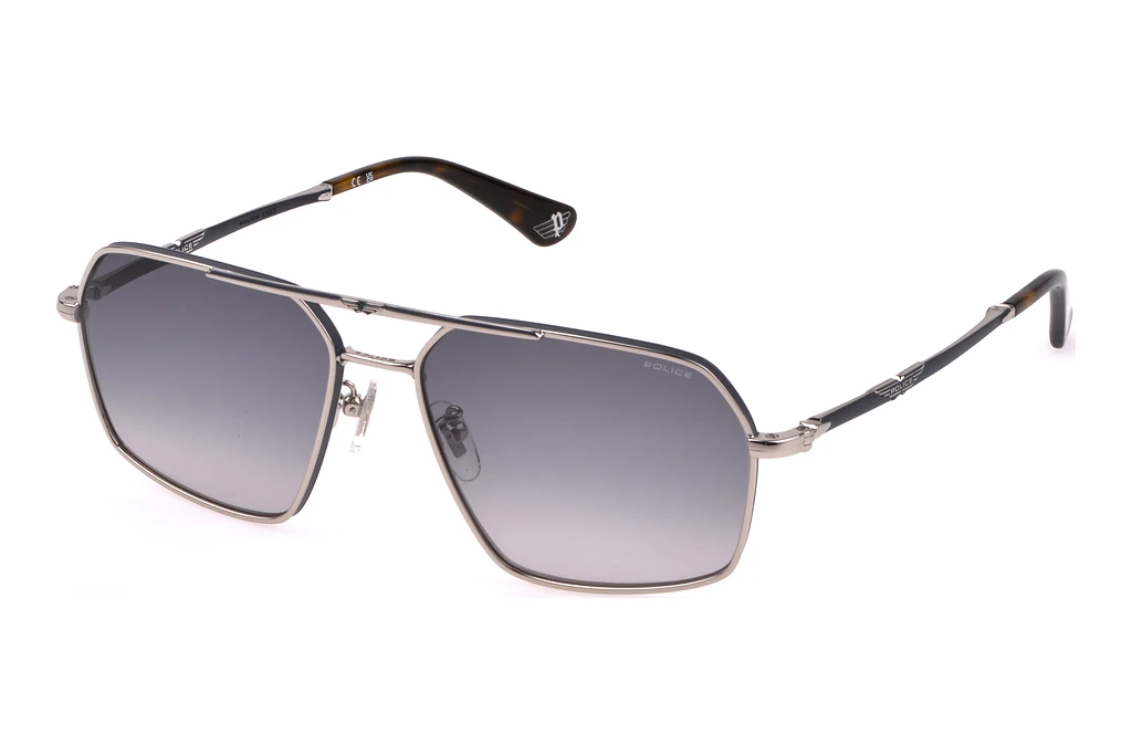 Police   SPLL86 0F94 SMOKE GRADIENTSHINY PALLADIUM W/MATT BLUE PARTS Police   SPLL86 0F94 SMOKE GRADIENTSHINY PALLADIUM W/MATT BLUE PARTS