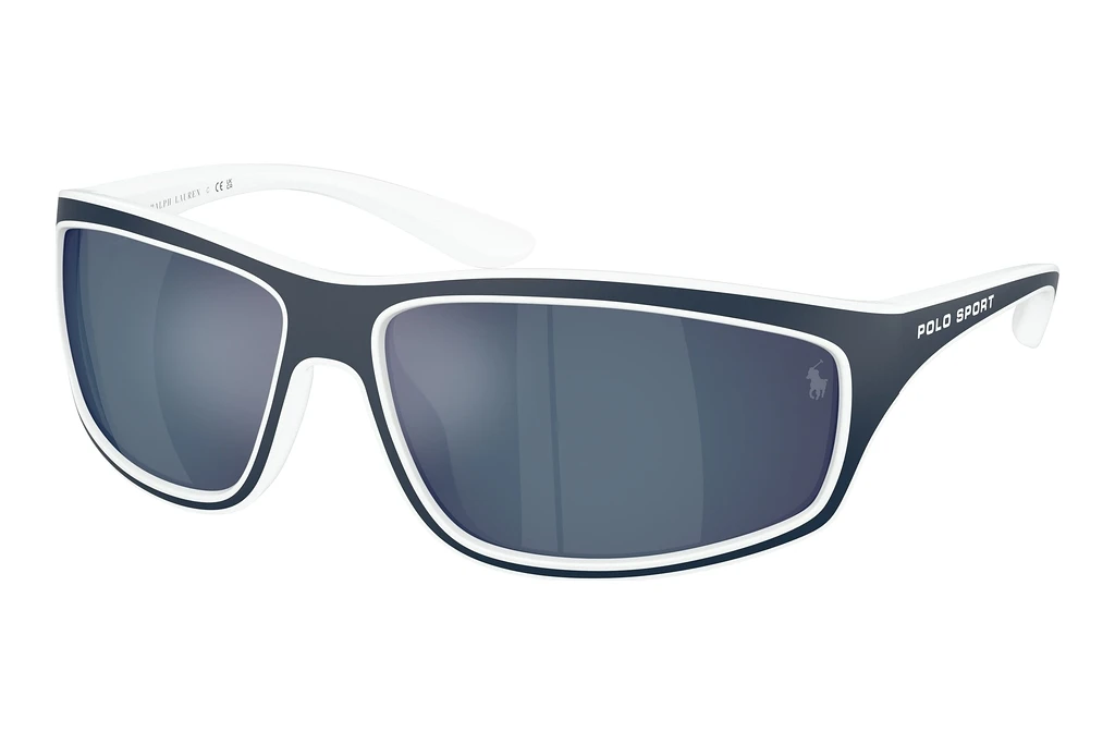 Polo   PH4227U 547155 Grey Mirror BlueMatte White/Blue Polo   PH4227U 547155 Grey Mirror BlueMatte White/Blue