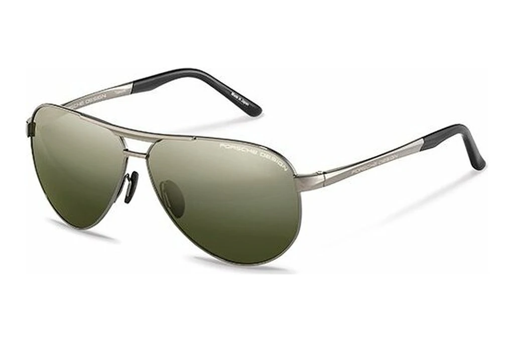Porsche Design P8649 I GREEN/DEG.MIRROR SILVERgun. Porsche Design P8649 I GREEN/DEG.MIRROR SILVERgun.