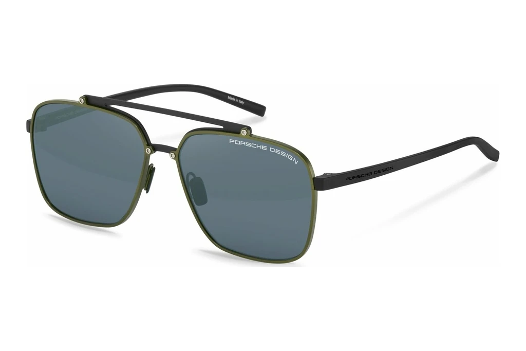 Porsche Design P8937 E267 BLUE/MIRROR SILVEROlive/black Porsche Design P8937 E267 BLUE/MIRROR SILVEROlive/black