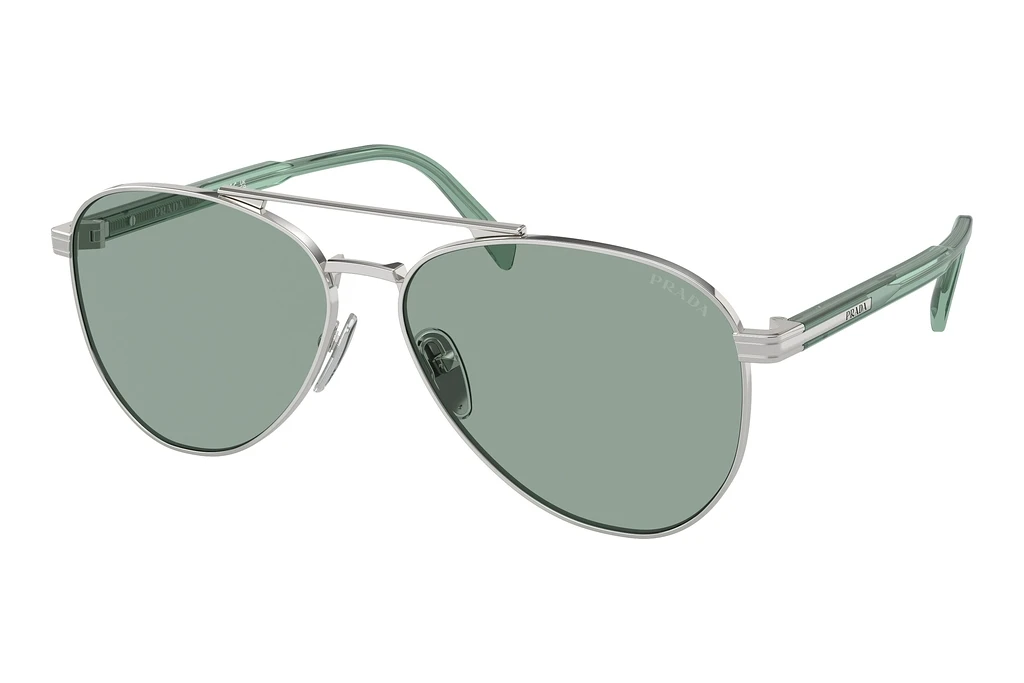 Prada   PR A58S 1BC10G Petrol GreenSilver Prada   PR A58S 1BC10G Petrol GreenSilver