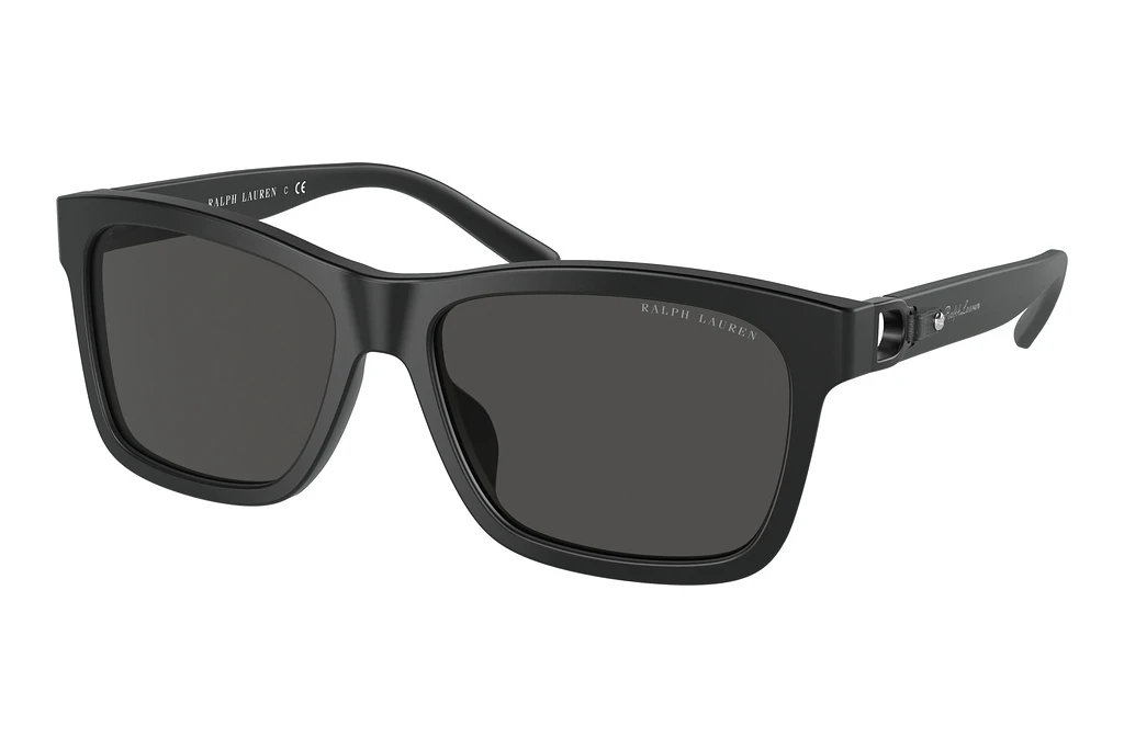 Ralph Lauren   RL8203QU 537587 Dark GreyMatte Black Ralph Lauren   RL8203QU 537587 Dark GreyMatte Black