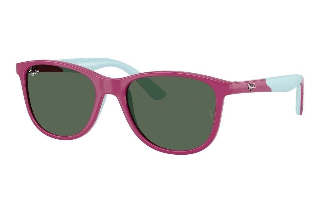 Ray-Ban Kids RJ9077S 719271 Dark GreenFucsia & Rubber Azzurre Ray-Ban Kids RJ9077S 719271 Dark GreenFucsia & Rubber Azzurre