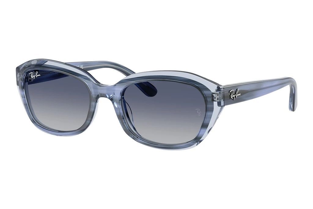 Ray-Ban Kids   RJ9081S 71764L Grey Gradient BlueStriped Blue On Transparent Blue Ray-Ban Kids   RJ9081S 71764L Grey Gradient BlueStriped Blue On Transparent Blue