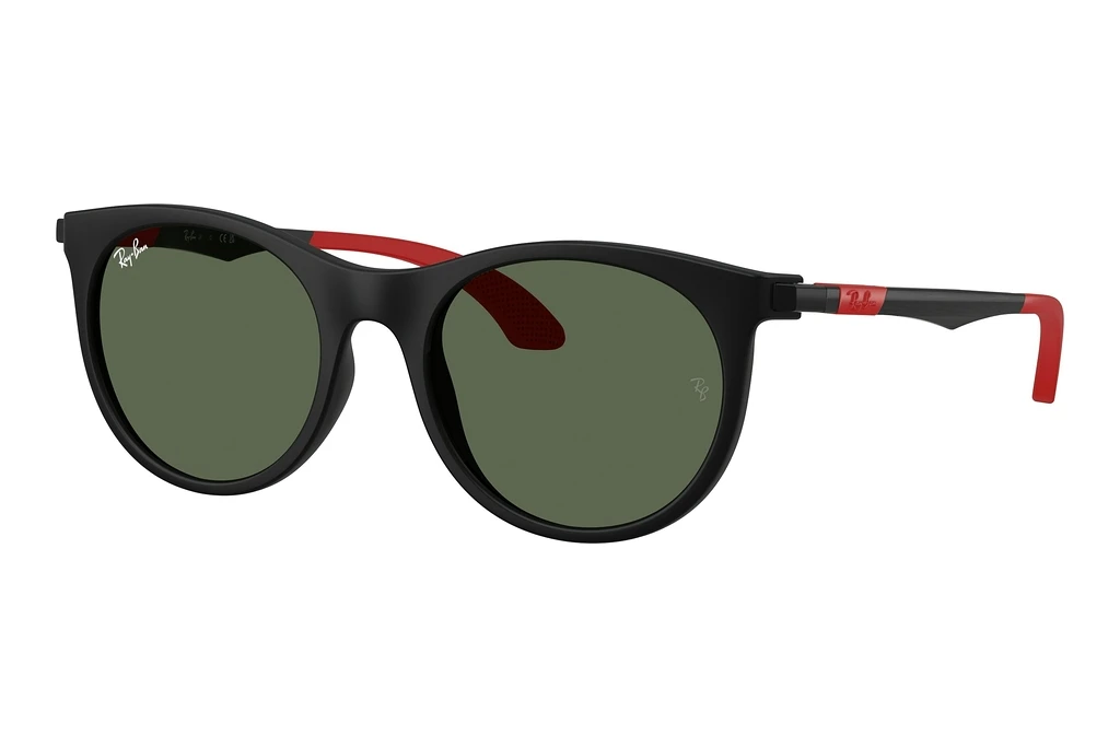 Ray-Ban Kids   RJ9082S 718371 Dark GreenMatte Black Ray-Ban Kids   RJ9082S 718371 Dark GreenMatte Black