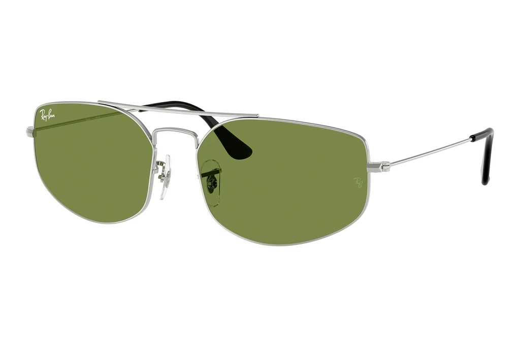 Ray-Ban   RB3845 003/4E GreenSilver Ray-Ban   RB3845 003/4E GreenSilver